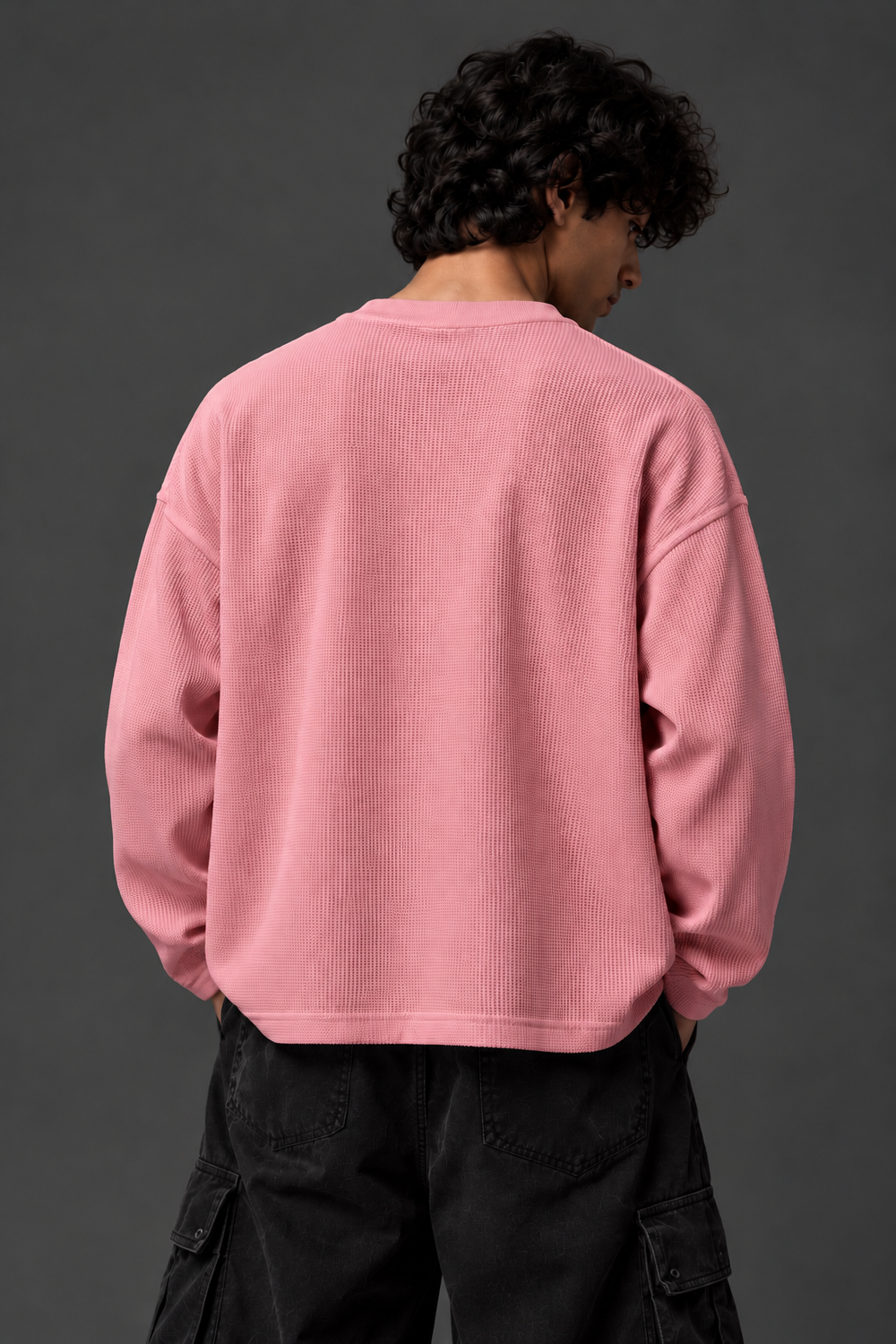 PINK HENLEY