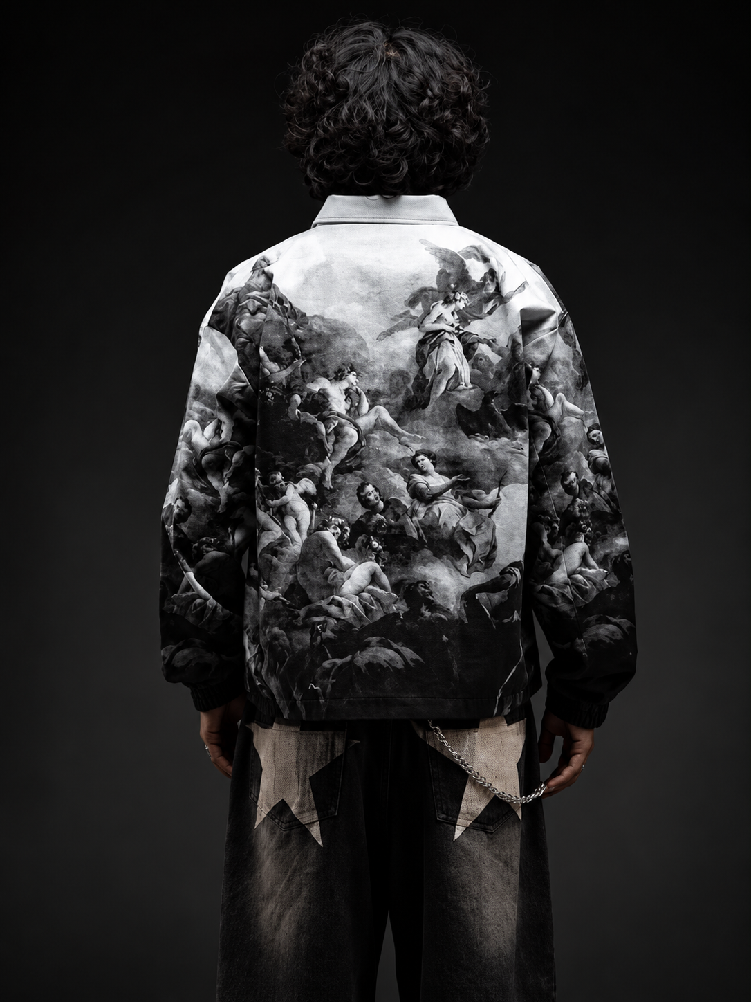 Monochrome Zip Jacket